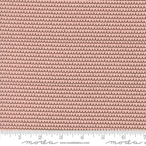 Bug Collector Squiggles Blush - Quilt Fabric
