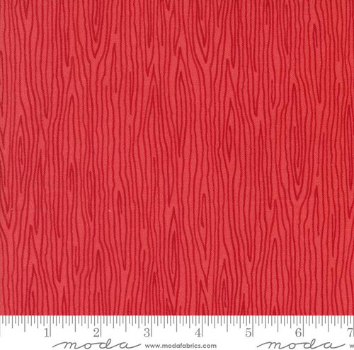 Willows Farm Wood - Barn Red - Quilt Fabric