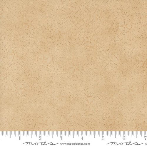 Seaside Sand Dollar Sand - Quilt Fabric