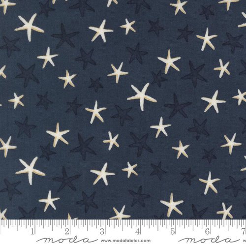 Seaside Stars Sea - Quilt Fabric