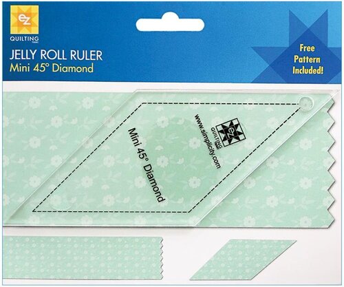 EZ Quilting Jelly Roll Ruler Mini 45