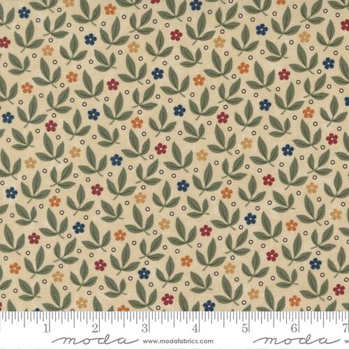 Fluttering Leaves Beechwood - Quilt Fabric