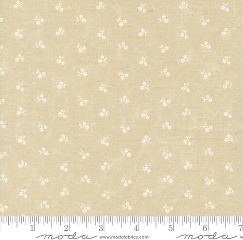 Blackbirds Nest Petals - Tan Tonal - Quilt Fabric