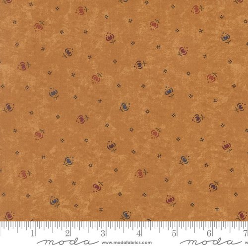 Honeysuckle Farm Buds Goldenrod - Quilt Fabric