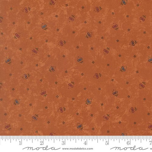Honeysuckle Farm Buds Tiger Lily - Quilt Fabric
