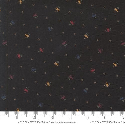 Honeysuckle Farm Buds Mulch - Quilt Fabric