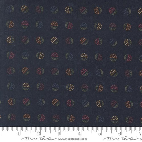 Honeysuckle Farm Dots Bluebell - Quilt Fabric