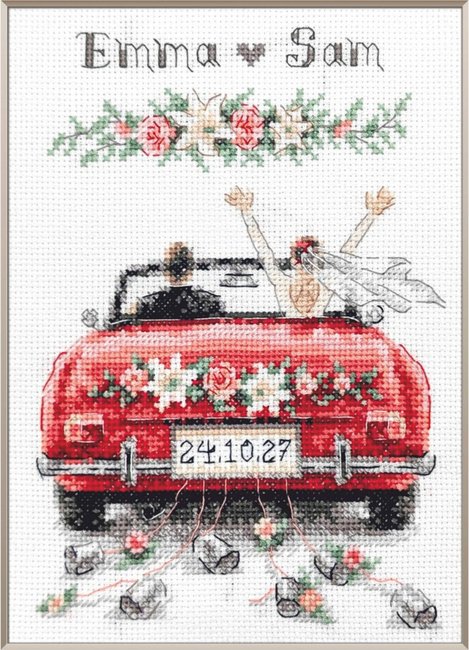 Just Married - Cross Stitch Kit