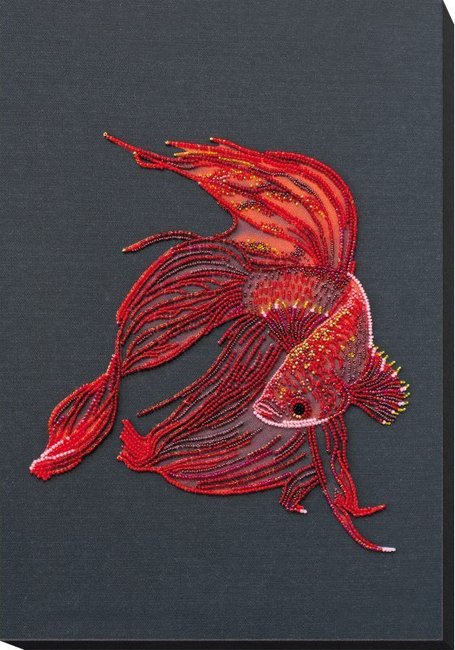 Red Gold - Bead Embroidery Kit
