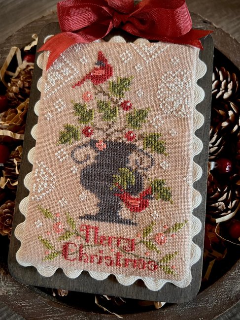 Feathers And Frost - Christmas Cross Stitch Pattern