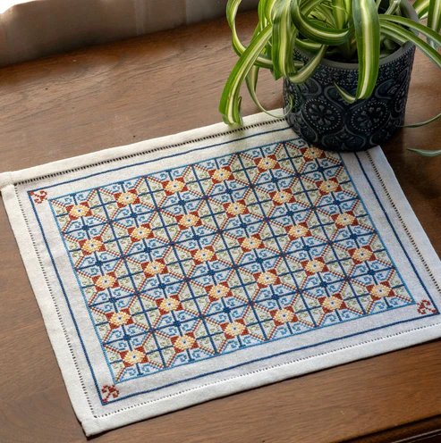 Florentine Tiles - Cross Stitch Kit