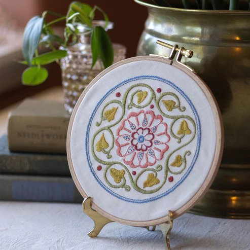 Arcadian Rose - Embroidery Hoop Kit
