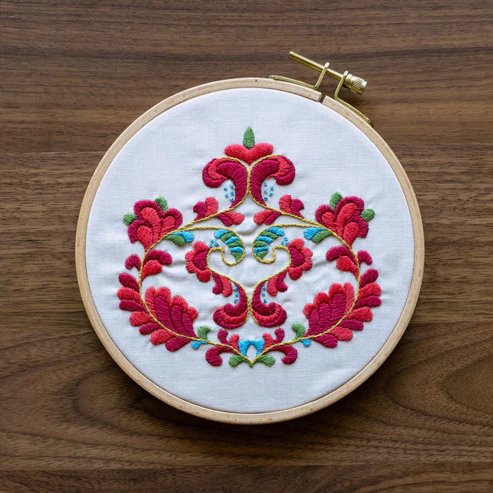Trondheim Bloom - Embroidery Stick and Stitch