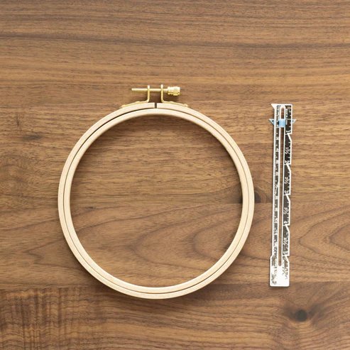 Avlea Beechwood 6" Embroidery Hoop 