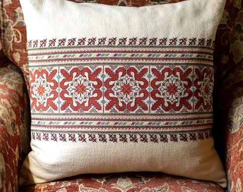Corinthian Floral - Cross Stitch Pattern
