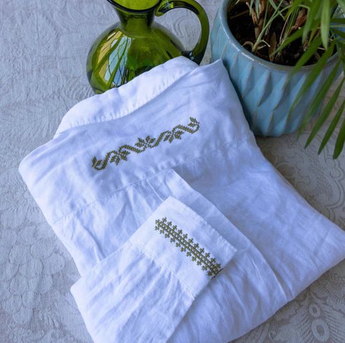 Folk Flourish Garden - Cross Stitch Pattern