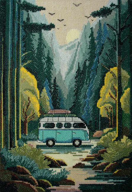 Thirst for Adventure - Cross Stitch Kit