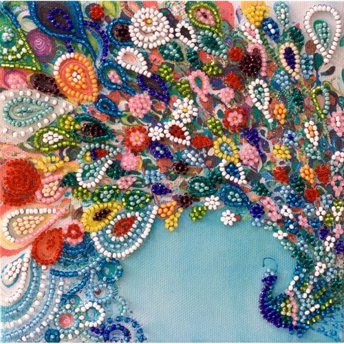 Colored Tail - Bead Embroidery Kit