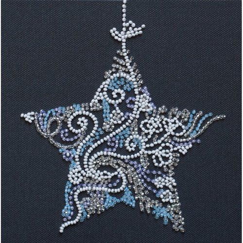 Lace Star - Bead Embroidery Kit