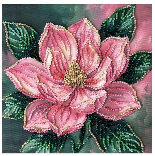 Petal Kiss - Bead Embroidery Kit