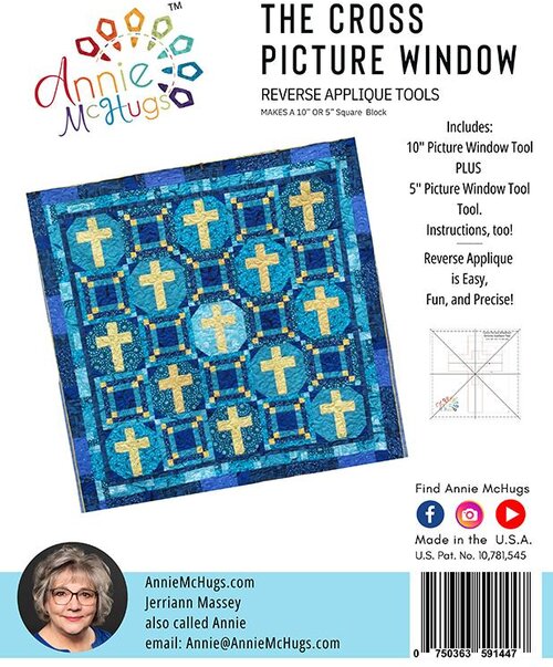 Picture Window Cross - Quilt Pattern