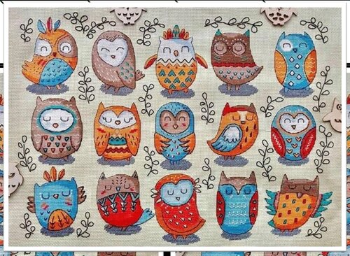 Everyone Needs an Owl - Cross Stitch Pattern