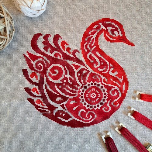 Swan - Cross Stitch Pattern