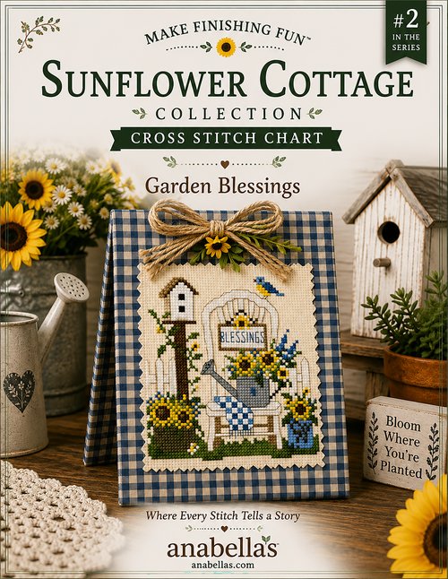 Sunflower Collection: Garden Blessings - Cross Stitch