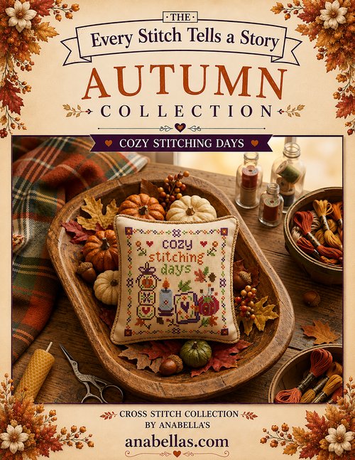 Story Collection: Cozy Stitching Days - Cross Stitch Pattern
