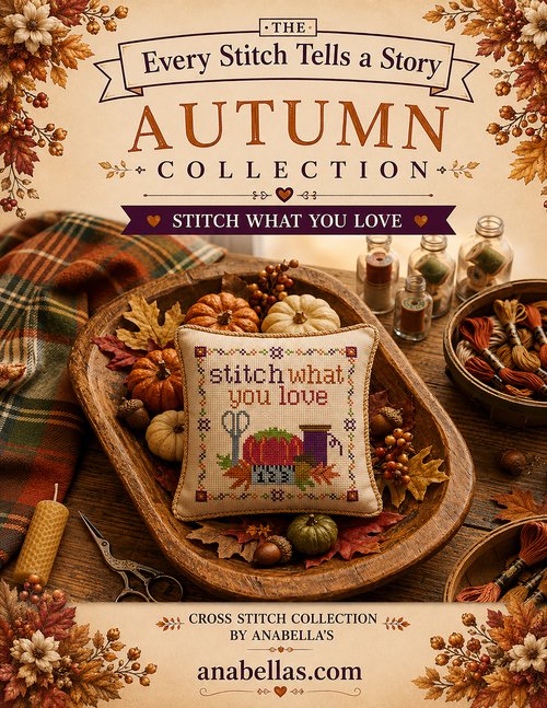 Story Collection: Stitch What You Love - Cross Stitch