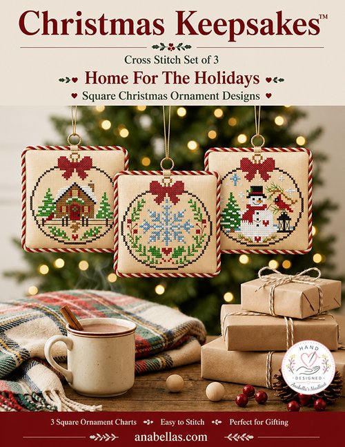 Keepsakes: Home for the Holidays - Christmas Cross Stitch