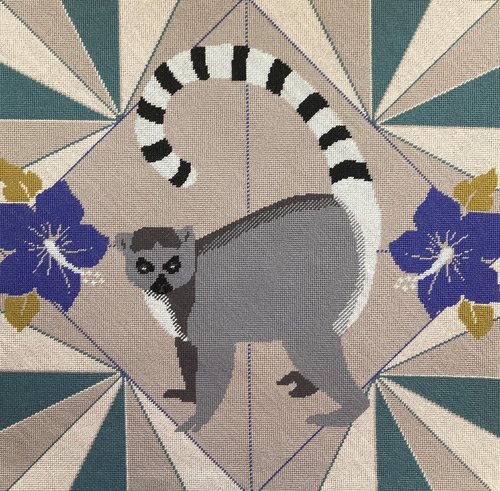 Lemur - Classic Colourway - Needlepoint / Tapestry Kits