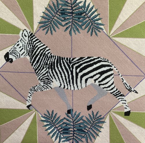 Zebra - Classic Colourway - Needlepoint / Tapestry Kits