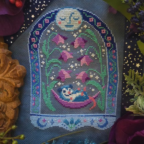 Night Blooms - Cross Stitch Pattern