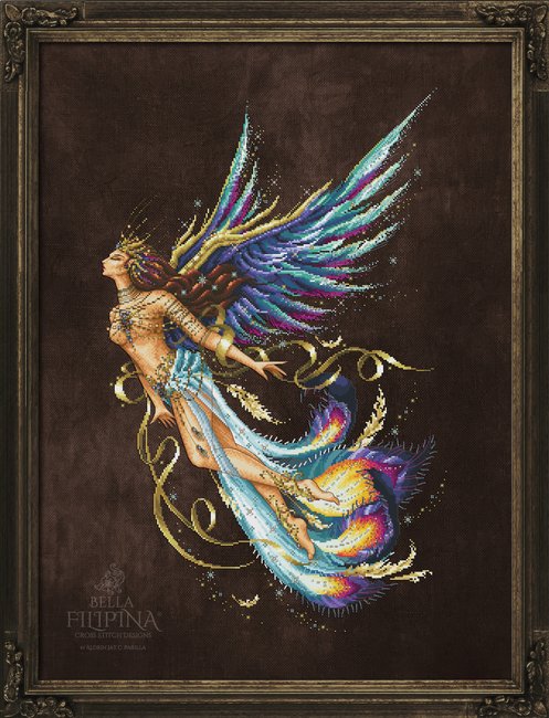The Flight of Adarna - Cross Stitch Pattern