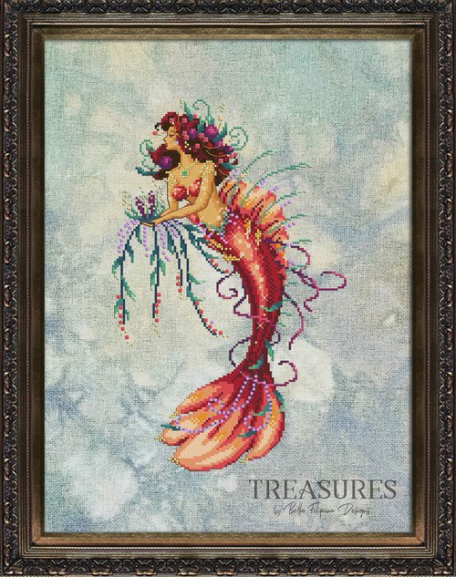 Treasures: Arina & the Resplendence of Summer - Cross Stitch