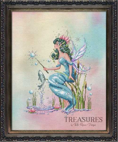 Treasures: Pond Water Nymph - Cross Stitch Pattern