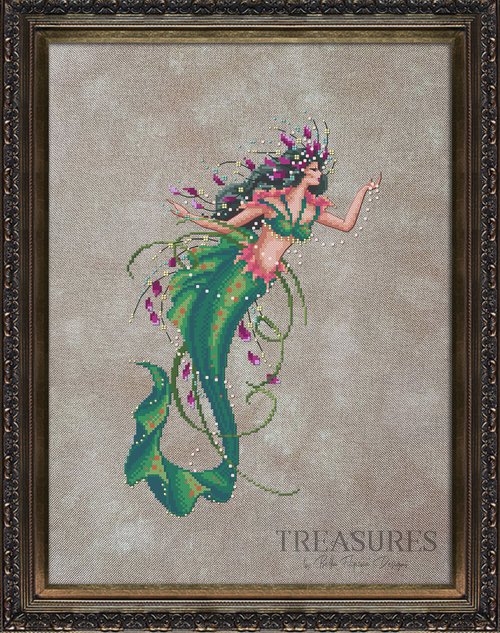 Treasures: Naya and the Promise of Spring - Cross Stitch