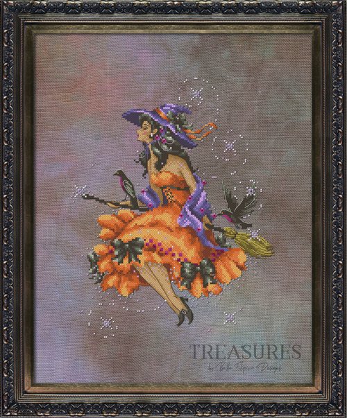 Treasures: Enchantress Laveannia - Cross Stitch Pattern