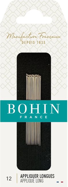 Bohin Applique Long Beading Needles - Size 12