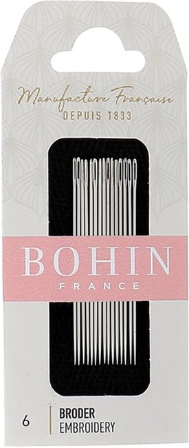 Bohin Embroidery Crewel Needles - Size 6