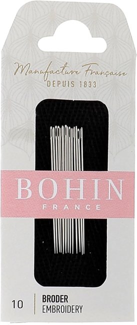 Bohin Embroidery Crewel Needles - Size 10