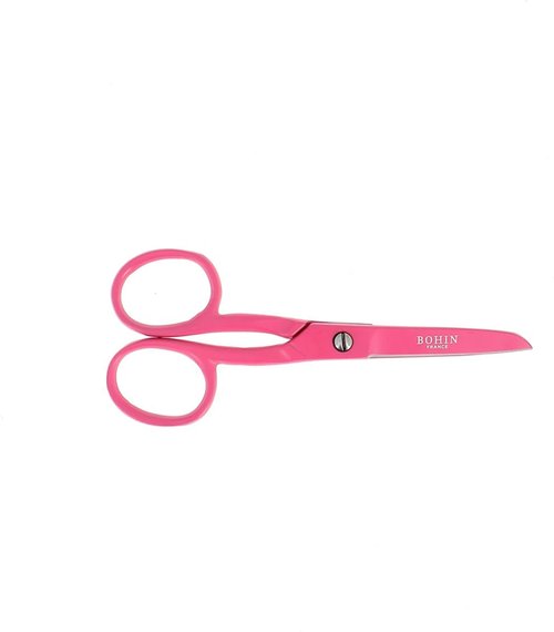 Bohin Flat Blade Scissors - 4.5" Fuchsia 