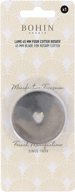 Bohin Rotary Cutter Spare Blade 45mm 1pk