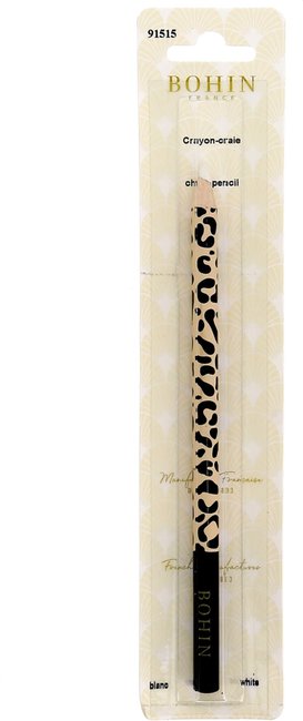 Dressmaker Pencil Savage Leopard White