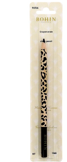Dressmaker Pencil Savage Leopard Black