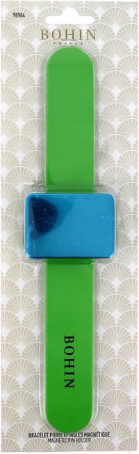 Magnetic PIncushion Bracelet - Green