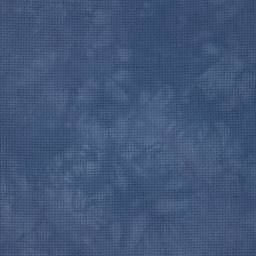 Wichelt Permin Aida Fabric 16 Count - 18x25 Inch Sea Spray Blue
