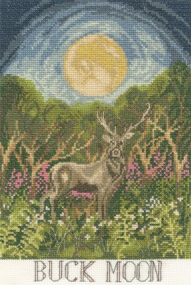 Buck Moon - Cross Stitch Kit
