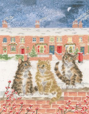 Snow Is Glistening - Christmas Cross Stitch Kit